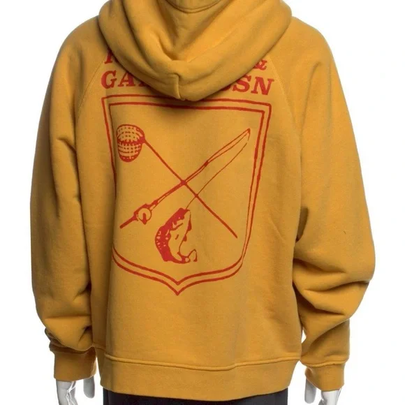 Reese Cooper Mustard Graphic Men's Sweater